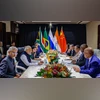Johannesburg: Prime Minister Narendra Modi speaks during a bilateral meeting with the South African President Cyril Ramaphosa Johannesburg: Prime Minister Narendra Modi speaks during a bilateral meeting with the South African President Cyril Ramaphosa