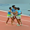 4x400 relay team Indian 4x400 relay team broke the Asian record to qualify for World Athletics final. Photo: Twitter