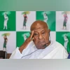 Former PM Deve Gowda bats for Mekedatu Balancing Reservoir project Former Prime Minister & JD (S) Supremo HD Deve Gowda during a press conference, in Bengaluru