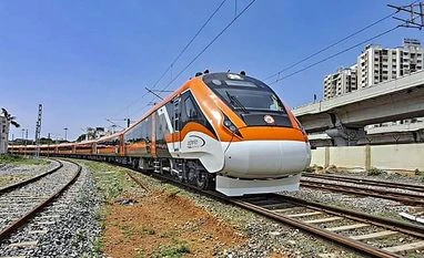 RCF to roll out first prototype of Vande Metro coach by April: S Srinivas Chennai: A tangerine-themed Vande Bharat Express train before its trial run. (PTI Photo)