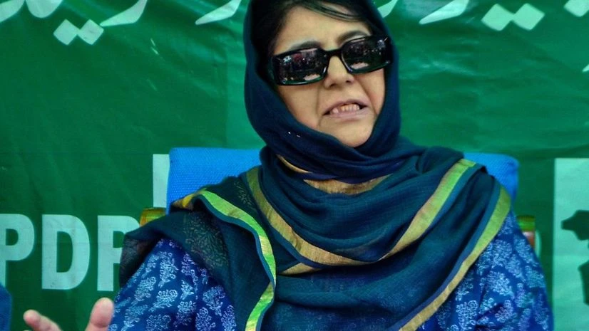 Peoples Democratic Party (PDP) President Mehbooba Mufti Peoples Democratic Party (PDP) President Mehbooba Mufti