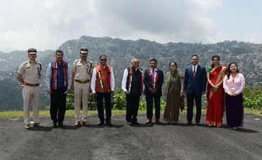 Election Commission of India (ECI) team in Mizoram Election Commission of India (ECI) team in Mizoram