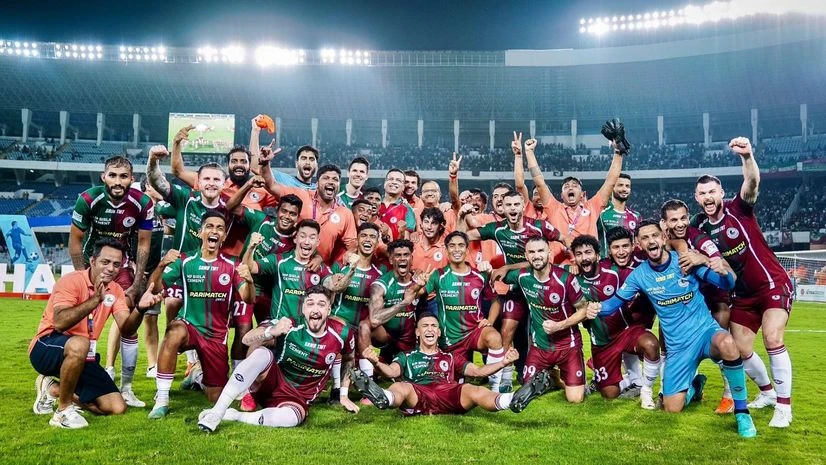 Mohun Bagan Mohun Bagan Super Giants beat East Bengal 1-0 to win the Durand Cup final. Photo: Mohun Bagan X handle