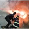 Car accident, Fire Accident