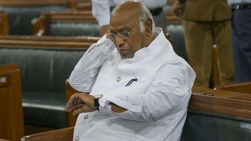 Congress president Mallikarjun Kharge Congress president Mallikarjun Kharge