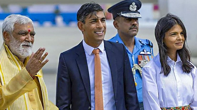 Rishi Sunak, Akshata Murty Rishi Sunak, Akshata Murty