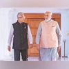 Prime Minister Narendra Modi, Prime Minister of Mauritius Pravind Jugnauth Prime Minister Narendra Modi, Prime Minister of Mauritius Pravind Jugnauth