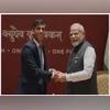 PM Modi talks with UK counterpart Sunak to review progress of FTA modi, rishi sunak