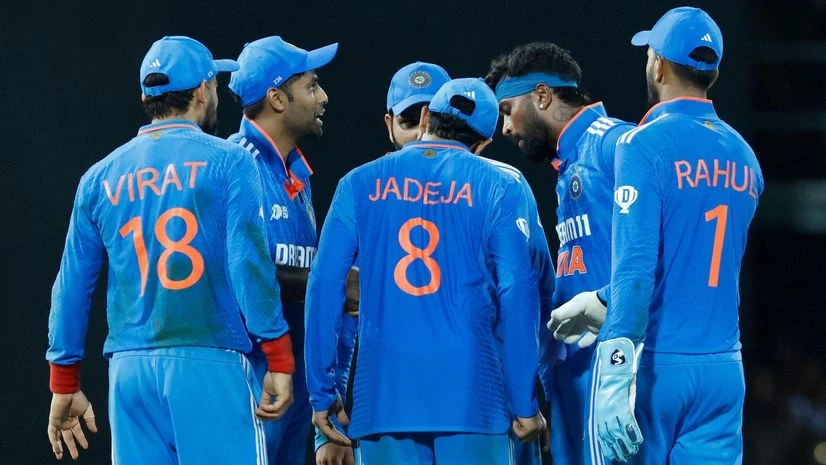 Team India Team India remain at the top of the points table of Asia Cup 2023. Photo: BCCI