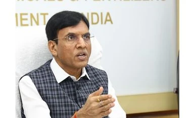 Fertiliser subsidy bill to fall up to 34 % to Rs 1.8 trillion this fiscal Union Health Minister Mansukh Mandaviya