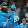 Indian team members celebrate their team's win over Sri Lanka by 41 runs in the Asia Cup cricket match between Sri Lanka and India in Colombo, Sri Lanka. Photo: AP | PTI