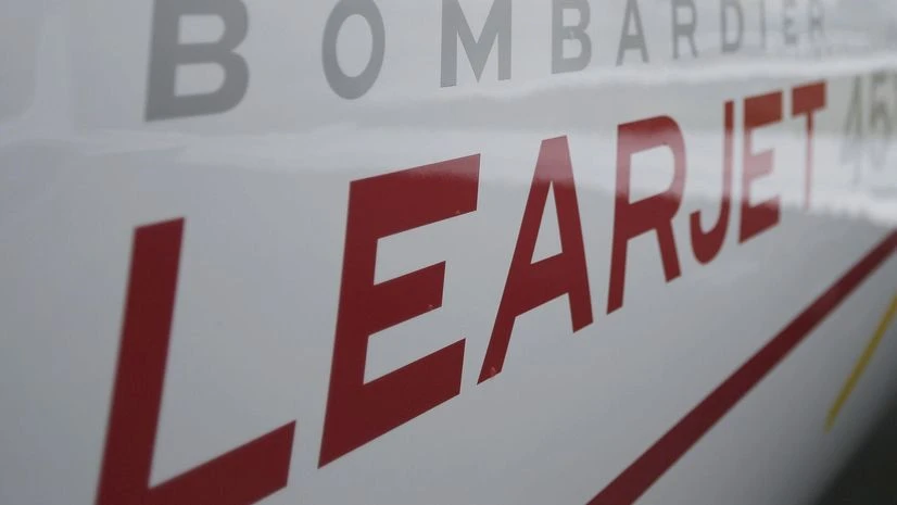 Learjet, private jet Learjet, private jet