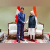 Prime Minister Narendra Modi with Canadian Prime Minister Justin Trudeau Prime Minister Narendra Modi with Canadian Prime Minister Justin Trudeau