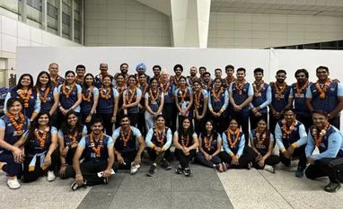 Asian Games 2023 Shooting: India win bronze in men's skeet team event Indian shooting contingent
