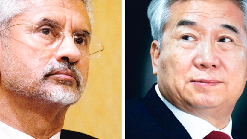 India's external affairs minister S Jaishankar, Special representative of Chinese President Xi Jinping Li Xi India's external affairs minister S Jaishankar, Special representative of Chinese President Xi Jinping Li Xi