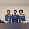 Sarabjot Singh, Arjun Singh Cheema and Shiva Narwal Sarabjot Singh, Arjun Singh Cheema and Shiva Narwal