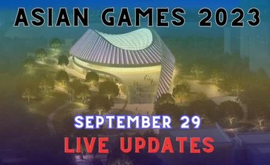 Asian Games 2023 live updates india events on September 29 Asian Games 2023 live updates india events on September 29
