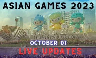 Asian Games 2023 live updates October 1 Asian Games 2023 live updates October 1