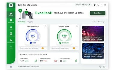 Quick Heal v24 consumer-focused cyber security solution launched: Details Quick Heal v24 dashboard