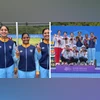 Recurve Archery women's team Ankita Bhakat and Bhajan Kaur were part of the Bronze medal winning Indian recurve archery women's team. Photo: X