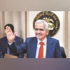 Picture of resilience: RBI raises GDP growth forecast to 7% for FY24 RBI Governor Shaktikanta Das at the central bank's headquarters in Mumbai to announce the monetary policy review on Friday. photo: pti