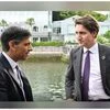 Rishi Sunak, Justin Trudeau