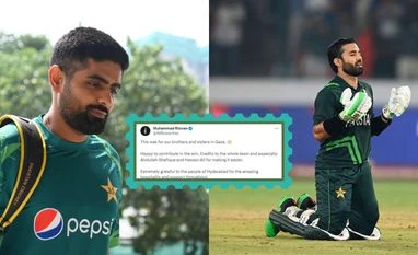 Babar Azam on Mohammad Rizwan Babar Azam on Mohammad Rizwan