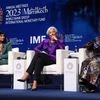 Gita Gopinath, Christine Lagarde, Ngozi Okonjo-Iweala