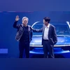 Young Liu, right, and Jensen Huang Young Liu, right, and Jensen Huang