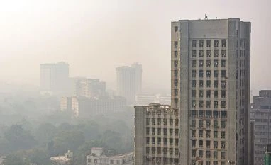 Clean the air pollution building