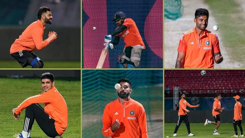 Virat Kohli, Rohit Sharma, Suryakumar Yadav, Shubman Gill, Mohammed Siraj Virat Kohli, Rohit Sharma, Suryakumar Yadav, Shubman Gill, Mohammed Siraj