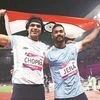 Ace Javelin throwers  Neeraj Chopra and Kishore Kumar Jena