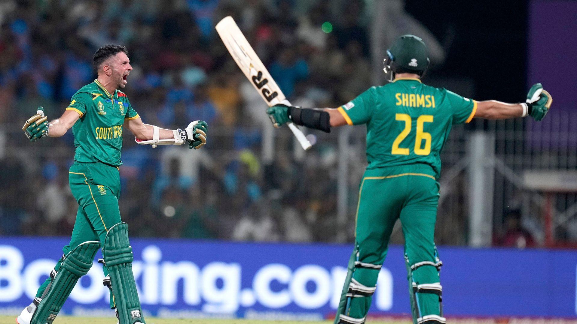 World Cup 2023 South Africa join India in semifinals after PAK vs NZ
