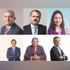 (From top left) Amitabh Chaudhry, Axis Bank; Hitendra Dave, HSBC India; Zarin Daruwala, Standard Chartered Bank India; Ashu Khullar, Citibank India; Rakesh Sharma, IDBI Bank; V Vaidyanathan, IDFC First Bank (From top left) Amitabh Chaudhry, Axis Bank; Hitendra Dave, HSBC India; Zarin Daruwala, Standard Chartered Bank India; Ashu Khullar, Citibank India; Rakesh Sharma, IDBI Bank; V Vaidyanathan, IDFC First Bank