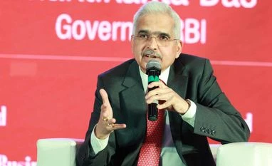 Let bankers play like Rahul Dravid RBI Governor Shaktikanta Das at Business Standard BFSI Insight Summit 2023. (Pic credit: Kamlesh Pednekar)