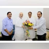 Ajit Pawar, Praful Patel meet Amit Shah Ajit Pawar, Praful Patel meet Amit Shah