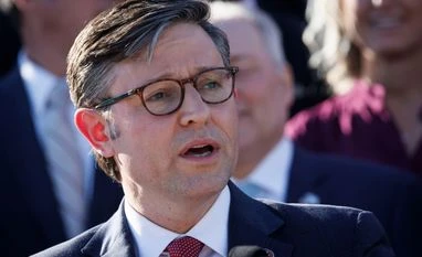 House Speaker Mike JohnsonPhotographer: Ting Shen/Bloomberg House Speaker Mike JohnsonPhotographer: Ting Shen/Bloomberg