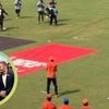 Virat Kohli plays football with David Beckham, India vs New Zealand semifinal in ICC Cricket World Cup 2023