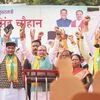Madhya Pradesh Chief Minister Shivraj Singh Chauhan (pictured) at a public meeting in Bhopal on Wednesday. The BJP, which has had three OBC chief ministers in MP — Uma Bharti, Babu Lal Gaur and Chouhan — has given tickets to 71 OBCs, which is 31 per