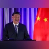 Chinese President Xi Jinping at APEC Summit 2023 in US. Chinese President Xi Jinping at APEC Summit 2023 in US.