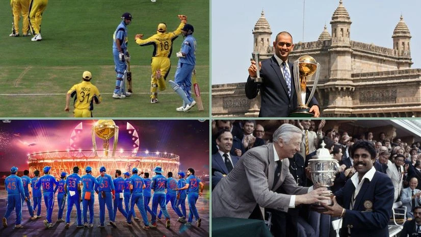 India World Cups India in World Cup finals of 1983, 2003 andc 2011. Photo: X
