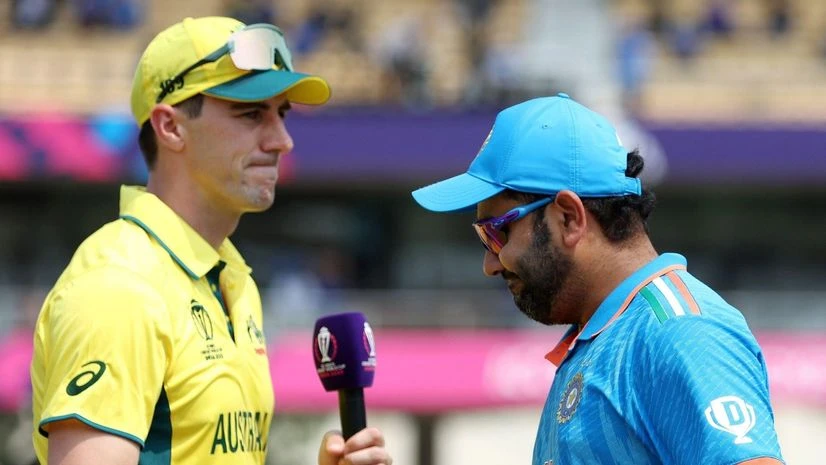 India vs Australia India vs Australia Toss in ICC Cricket World Cup 2023 final. Photo: X