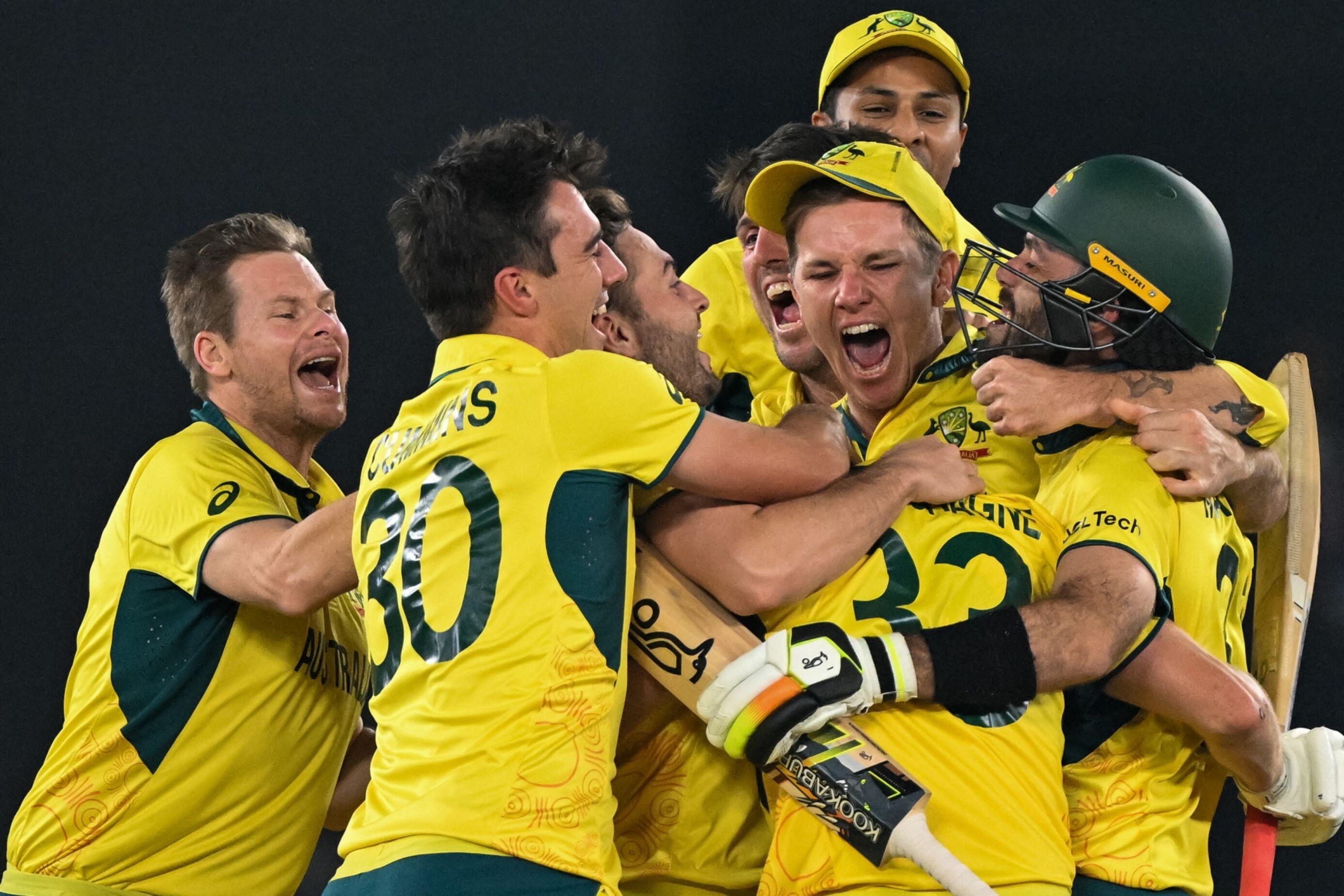 Australia Beat India To Win The Cricket World Cup Final Upsetting 