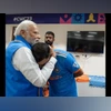 WATCH VIDEO: PM Modi consoles Team India after loss in World Cup final modi hugs shami
