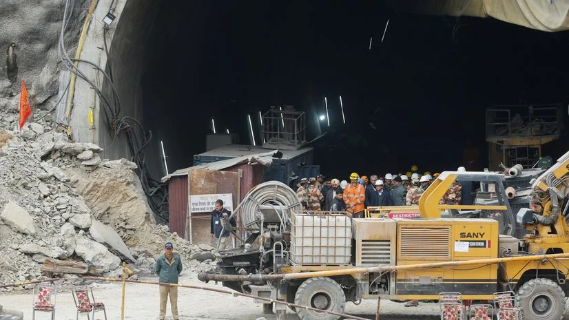 Uttarakhand tunnel collapse Uttarakhand tunnel collapse