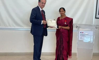 Isro scientist VR Lalithambika conferred highest French civilian award ISRO scientist, VR Lalithambika