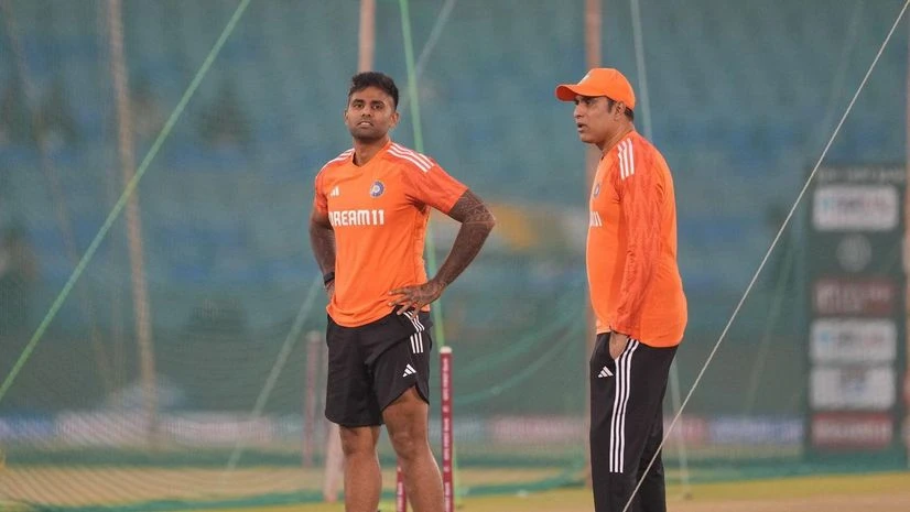 VVS Laxman, Suryakumar Yadav VVS Laxman, Suryakumar Yadav