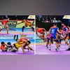PKL 2023 Gujarat Giants beat Telugu Titans while U Mumba clinch a thriller against UP Yoddhas in Pro Kabaddi League. Catch the PKL 2023 highlights here. Photo: PKL