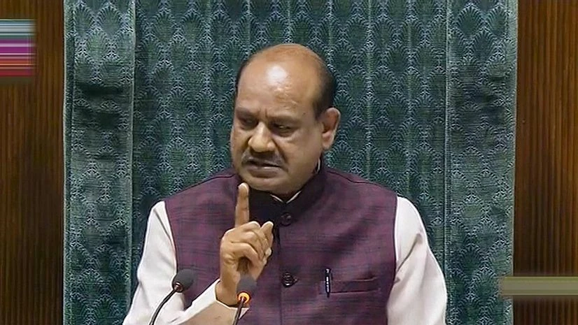 Lok Sabha Speaker Om Birla conducts proceedings in the House during the Winter session of Parliament Lok Sabha Speaker Om Birla conducts proceedings in the House during the Winter session of Parliament