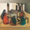 amritha shergil, painting, Amrita Sher-Gil's 'The Story Teller' sold for a record-breaking Rs 61.80 crore at Saffronart's auction, setting a world record for Indian art.
